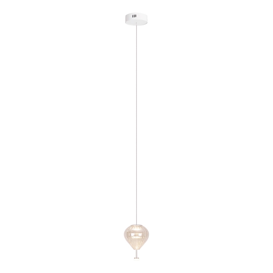 MAXLIGHT P0527 - Lampadario LED a sospensione con filo PALLONCINI 2xLED/3W/230V diametro 12 cm limpido