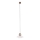MAXLIGHT P0532 - Lampadario LED a sospensione con filo SIGNATURE LED/8W/230V diametro 22 cm ottone/limpido