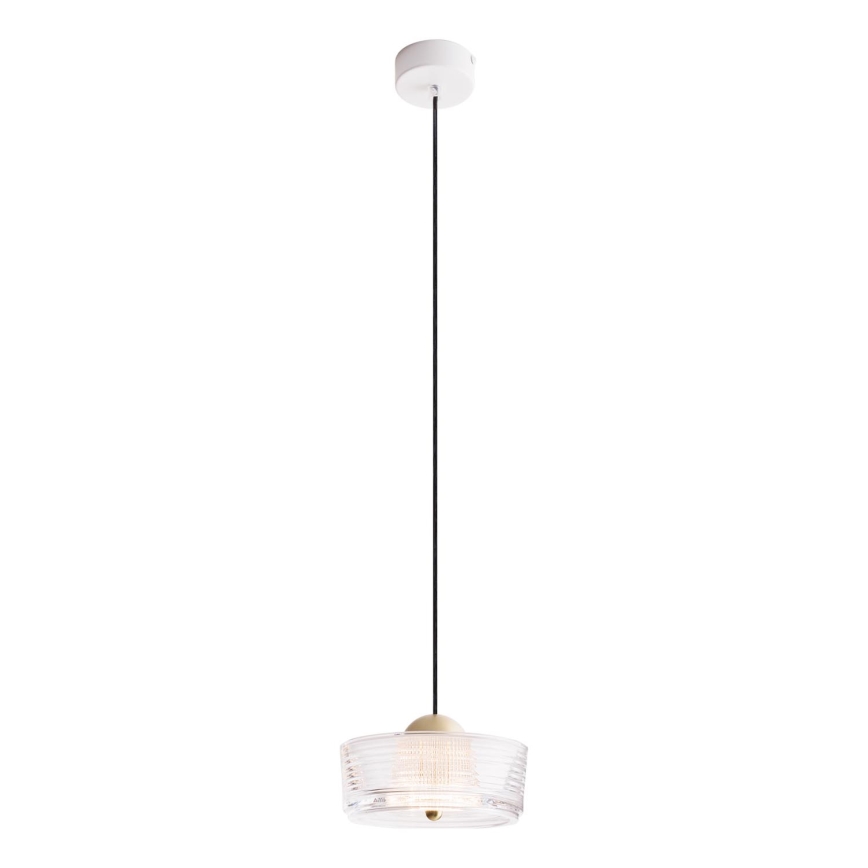 MAXLIGHT P0542 - Lampadario LED a sospensione con filo LIPARI LED/6W/230V diametro 16 cm limpido