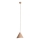MAXLIGHT P0547 - Lampadario a sospensione con filo SAKURA 1xE27/60W/230V diametro 33,5 cm quercia