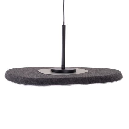 MAXLIGHT P0560 - Lampadario LED a sospensione con filo DEUX LED/5W/230V nero
