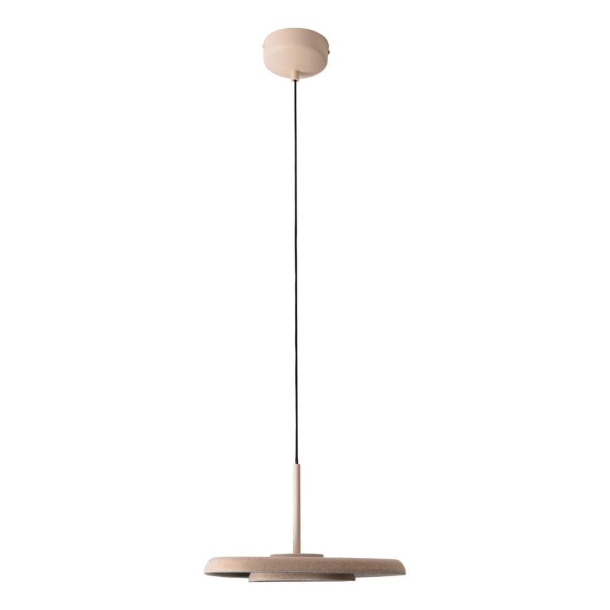 MAXLIGHT P0561 - Lampadario LED a sospensione con filo DEUX LED/5W/230V beige/grigio