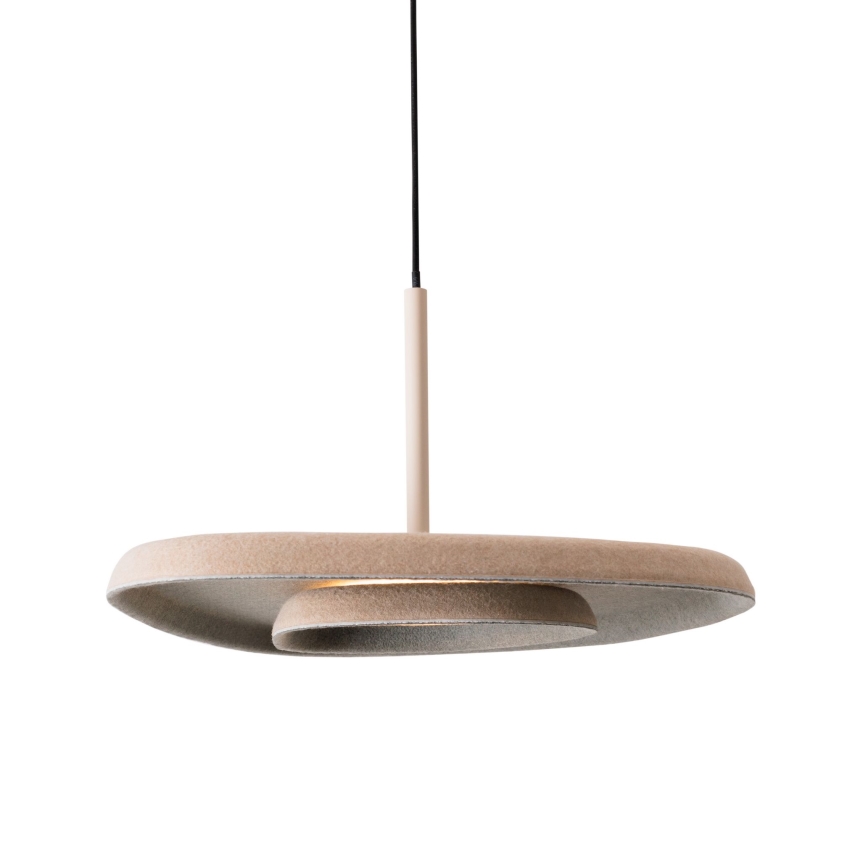 MAXLIGHT P0561 - Lampadario LED a sospensione con filo DEUX LED/5W/230V beige/grigio