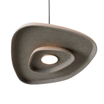 MAXLIGHT P0561 - Lampadario LED a sospensione con filo DEUX LED/5W/230V beige/grigio