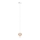 MAXLIGHT P0575 - Lampadario LED a sospensione con filo PALLONCINI 2xLED/3W/230V diametro 12 cm beige