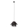 MAXLIGHT P0580 - Lampadario a sospensione con filo AMALFI 1xE27/15W/230V diametro 45 cm nero