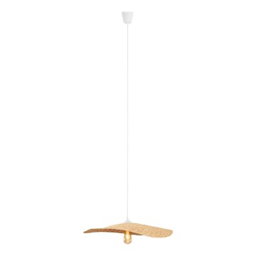 MAXLIGHT P0581 - Lampadario a sospensione con filo NAP 1xE27/15W/230V diametro 60 cm beige