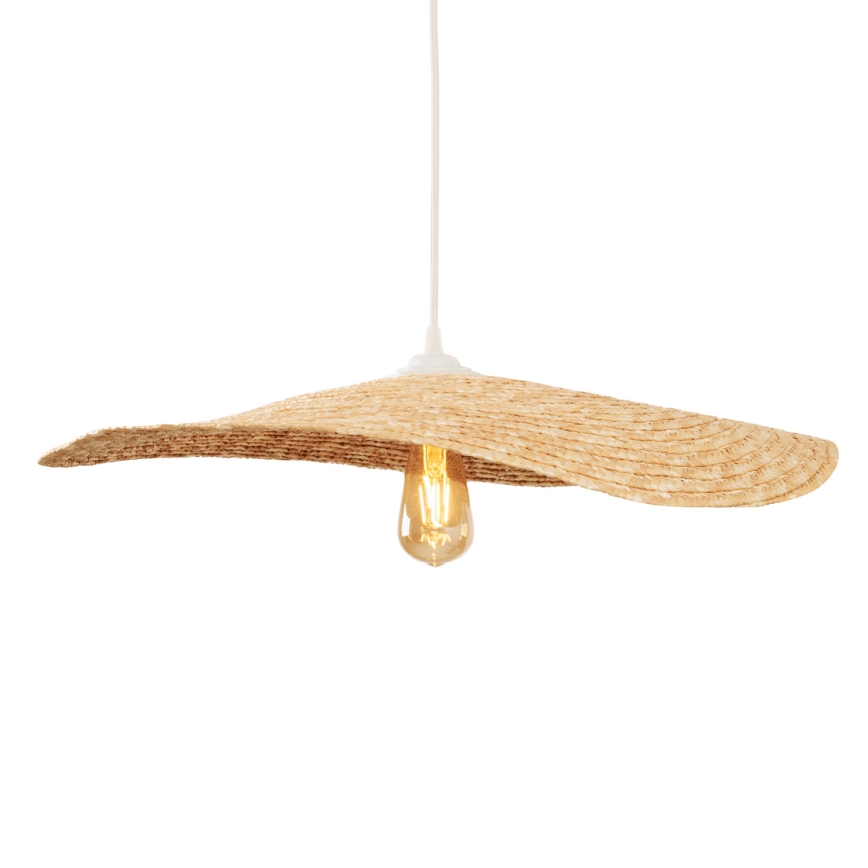 MAXLIGHT P0581 - Lampadario a sospensione con filo NAP 1xE27/15W/230V diametro 60 cm beige