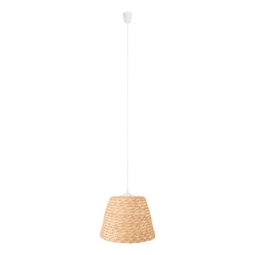MAXLIGHT P0582 - Lampadario a sospensione con filo POT 1xE27/15W/230V diametro 30 cm beige