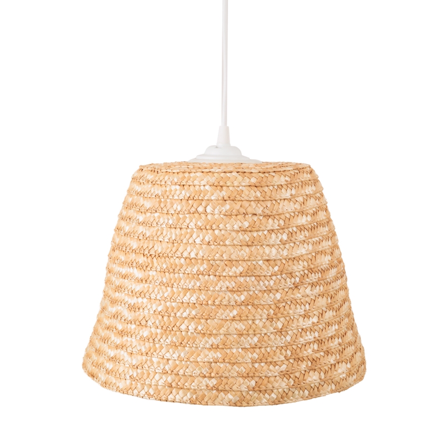 MAXLIGHT P0582 - Lampadario a sospensione con filo POT 1xE27/15W/230V diametro 30 cm beige