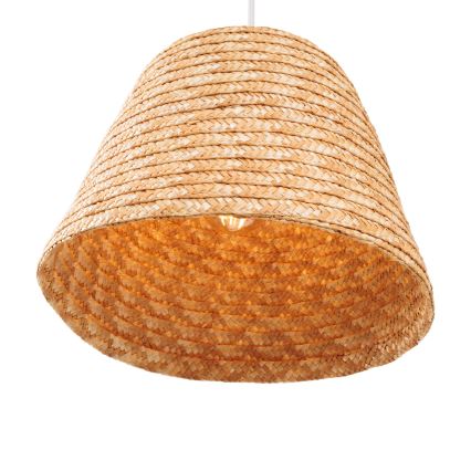 MAXLIGHT P0582 - Lampadario a sospensione con filo POT 1xE27/15W/230V diametro 30 cm beige