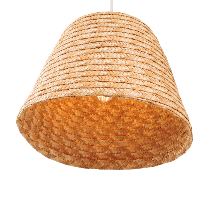MAXLIGHT P0582 - Lampadario a sospensione con filo POT 1xE27/15W/230V diametro 30 cm beige