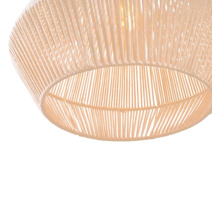 MAXLIGHT P0584 - Lampadario a sospensione con filo PRASLIN 1xE27/15W/230V diametro 44 cm beige