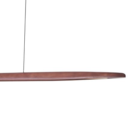MAXLIGHT P0598 - Lampadario LED a sospensione con filo WOODY LED/25W/230V marrone/pino