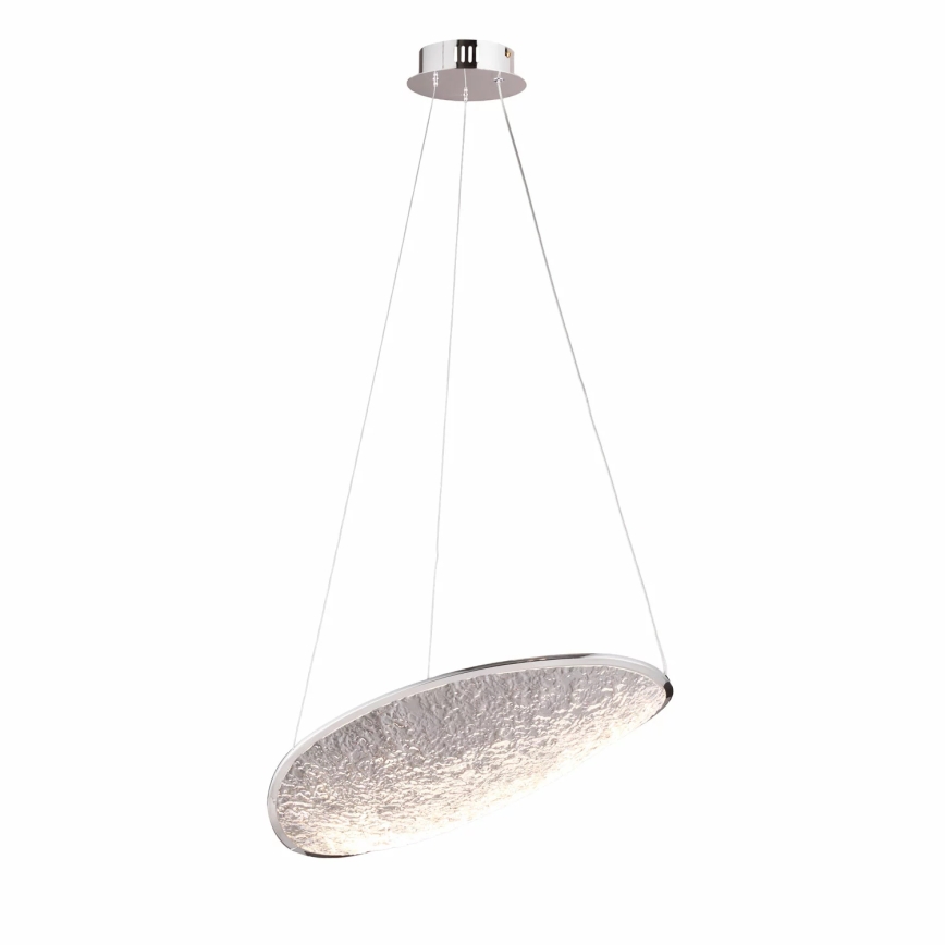 MAXLIGHT P0636D - Lampadario a sospensione su cavo EMPIRE LED/17W/230V cromo lucido