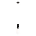 MAXLIGHT P0641 - Lampada a sospensione con cavo NOVA 1xG9/12W/230V Ø 12 cm, nero