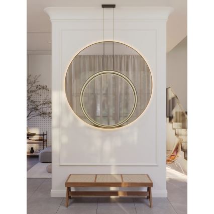 MAXLIGHT P0654 - Lampada a sospensione LED da bagno VISUAL VER LED/28W/230V IP44 bianco