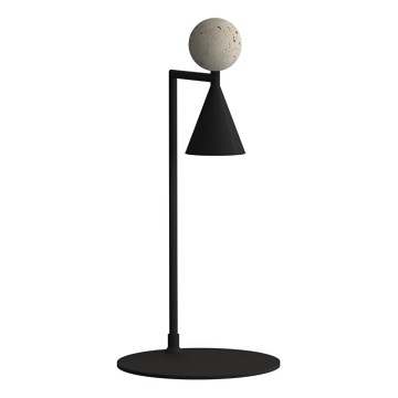 MAXLIGHT T0070 - Lampada da tavolo LED BINGO LED/12W/230V CRI 92 nero/beige