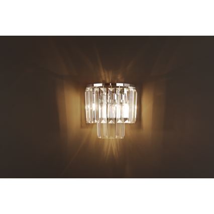 MAXLIGHT W0209 - Applique MONACO 2xG9/40W/230V cromo lucido