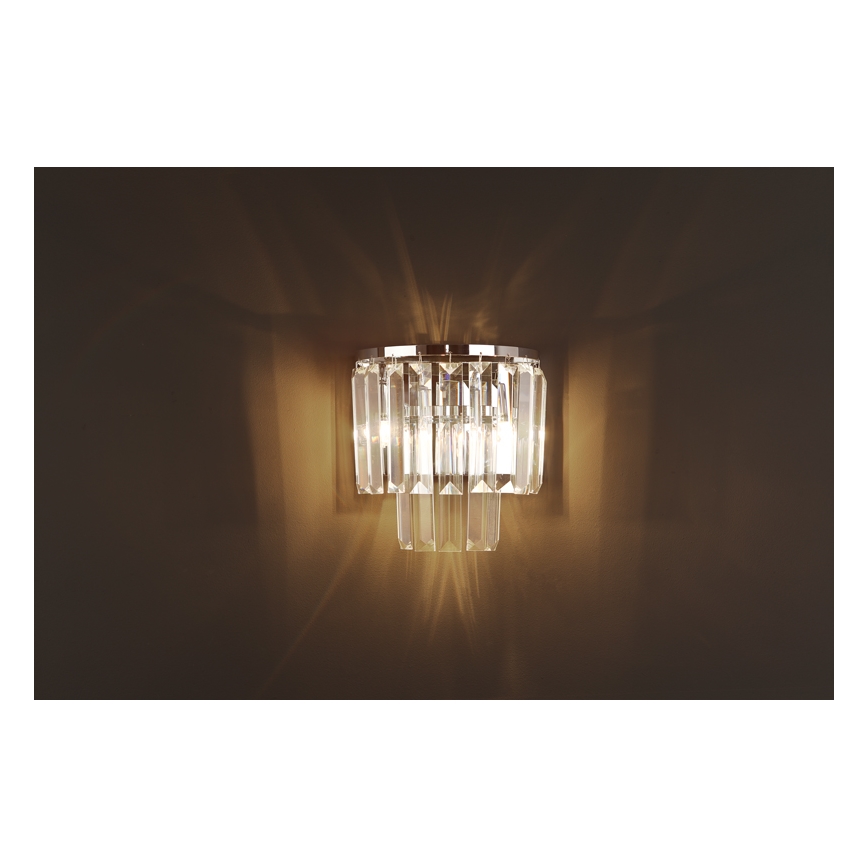 MAXLIGHT W0209 - Applique MONACO 2xG9/40W/230V cromo lucido