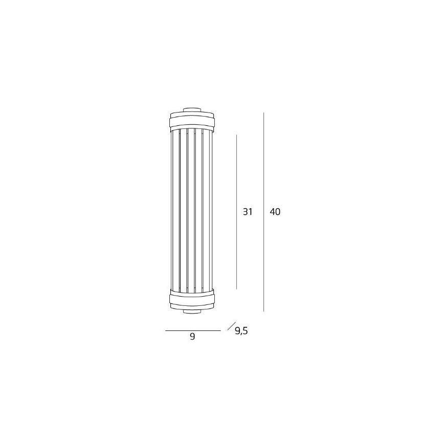 MAXLIGHT W0241 - Applique FLORENCE 2xE14/40W/230V cromo lucido