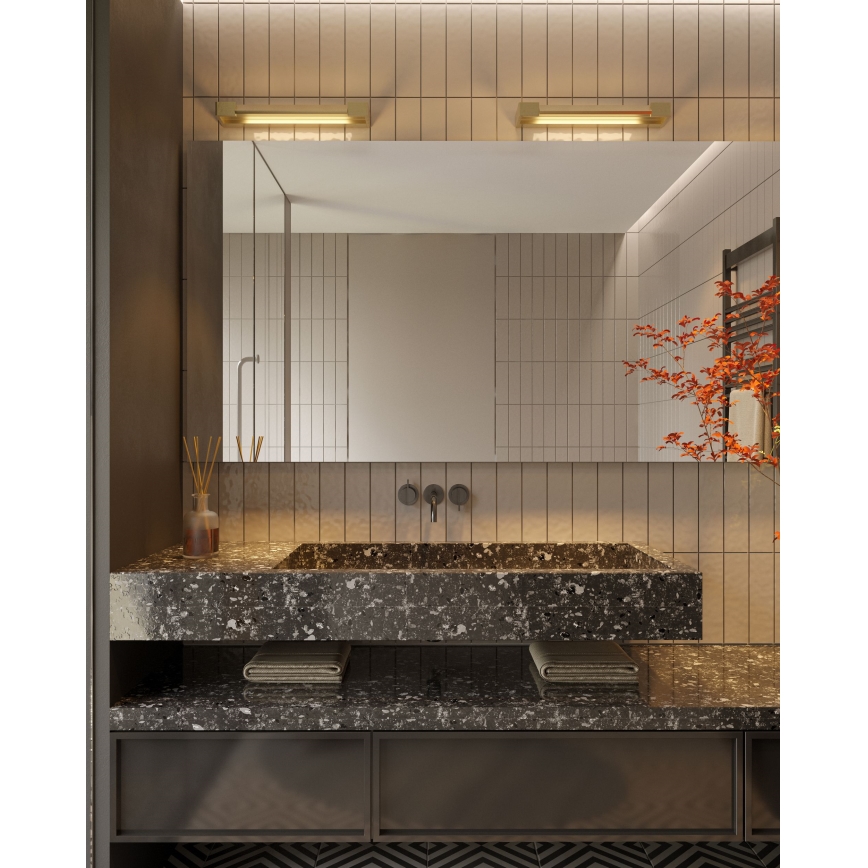 MAXLIGHT W0306 - Applique a LED da bagno FLINK LED/12W/230V 45 cm IP44 bianco