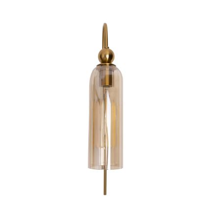 MAXLIGHT W0332 - Applique CAMPANILA 1xE27/40W/230V ottone/beige