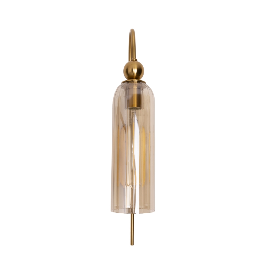 MAXLIGHT W0332 - Applique CAMPANILA 1xE27/40W/230V ottone/beige