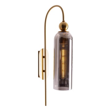 MAXLIGHT W0333 - Applique CAMPANILA 1xE27/40W/230V ottone/grigio