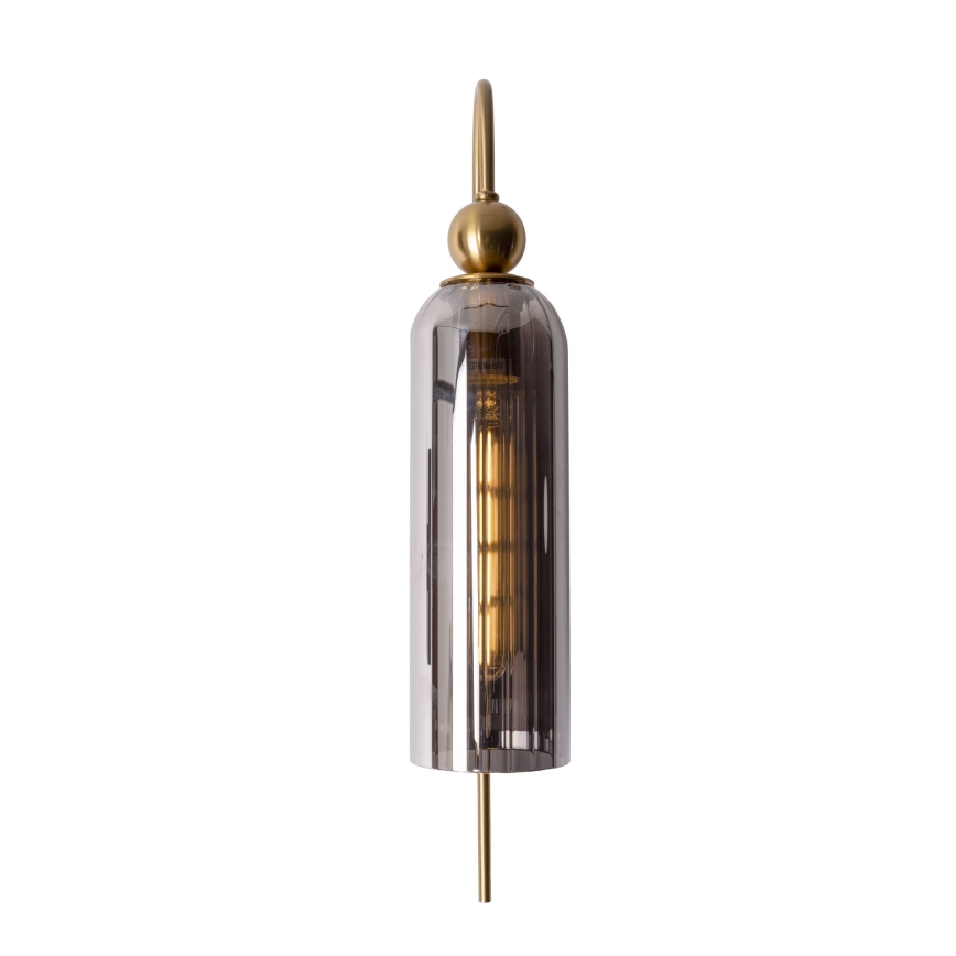 MAXLIGHT W0333 - Applique CAMPANILA 1xE27/40W/230V ottone/grigio