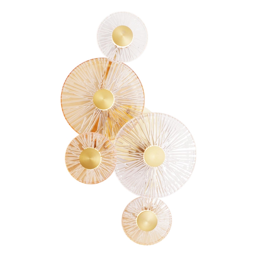 MAXLIGHT W0357 - Applique a LED ALLURE 5xLED/5W/230V oro