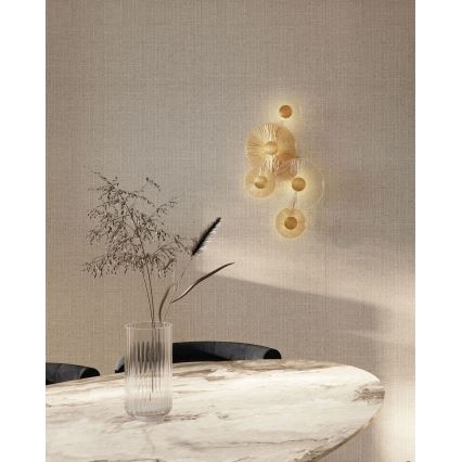 MAXLIGHT W0357 - Applique a LED ALLURE 5xLED/5W/230V oro