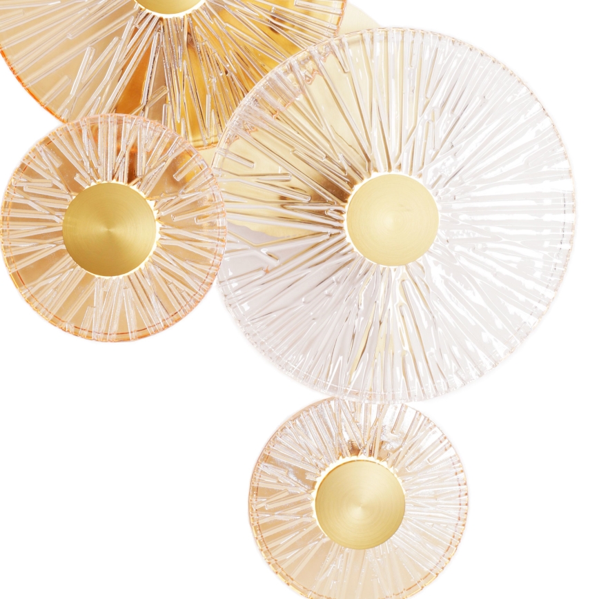 MAXLIGHT W0357 - Applique a LED ALLURE 5xLED/5W/230V oro