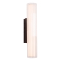 MAXLIGHT W0363 - Applique a LED da bagno FAYETTE LED/6W/230V 31 cm IP44 nero