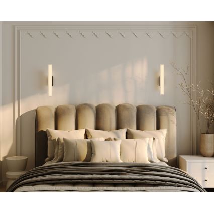MAXLIGHT W0366 - Applique a LED da bagno FAYETTE LED/12W/230V 61 cm IP44 oro