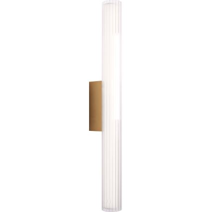 MAXLIGHT W0366 - Applique a LED da bagno FAYETTE LED/12W/230V 61 cm IP44 oro