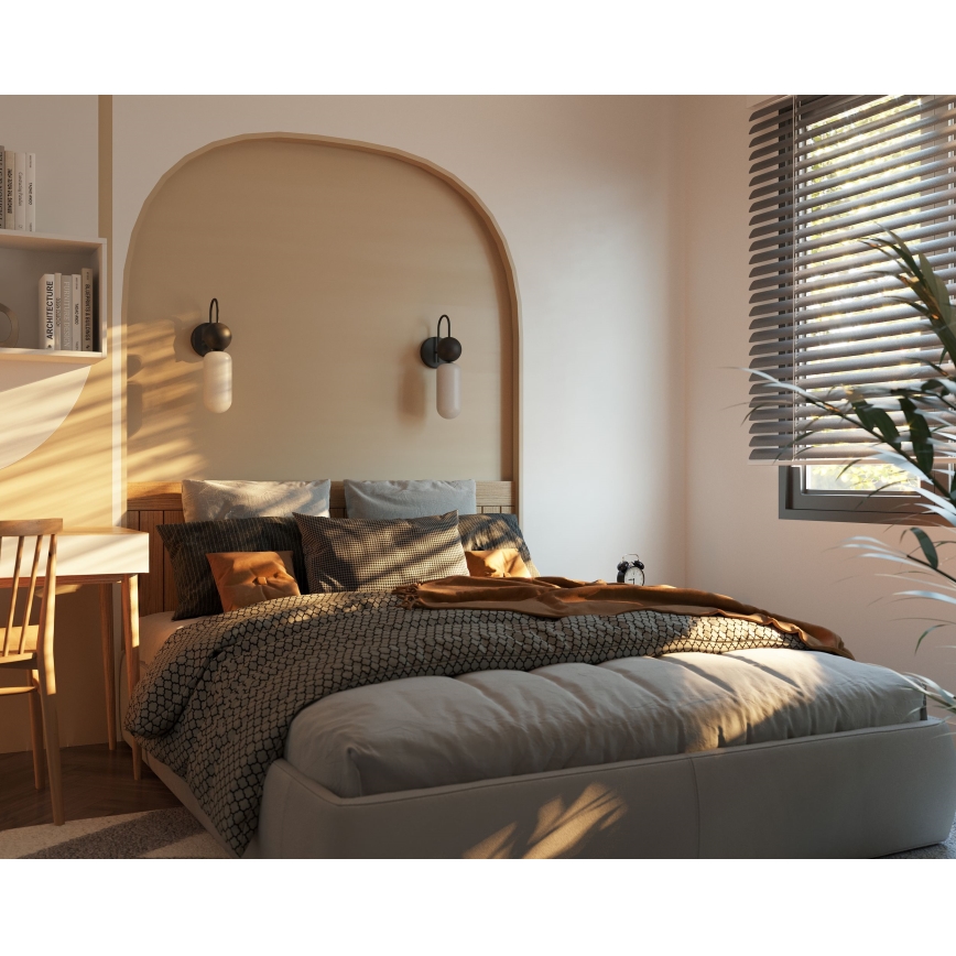 MAXLIGHT W0381 - Applique ROMA 1xG9/12W/230V nero