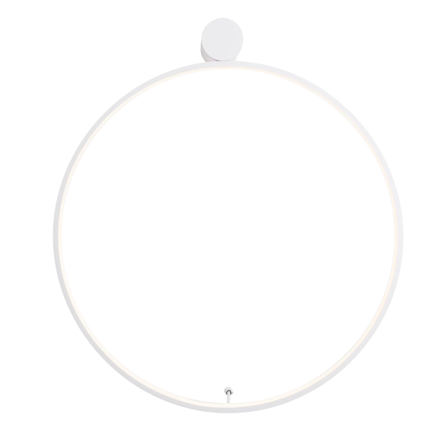 MAXLIGHT W0434 - Plafoniera da bagno a LED VISUAL, LED/22W/230V, Ø 60 cm, IP44, bianco