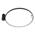 MAXLIGHT W0435 - Plafoniera da bagno a LED VISUAL LED/22W/230V Ø 60 cm IP44 nero