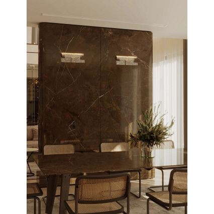 MAXLIGHT W0442 - Applique a LED EVEREST LED/7W/230V marrone