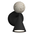 MAXLIGHT W0445 - Lampada da parete LED BINGO LED/8W/230V CRI 92 nera/beige