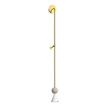 MAXLIGHT W0449 - Lampada da parete LED BINGO LED/8W/230V CRI 92 dorata/beige