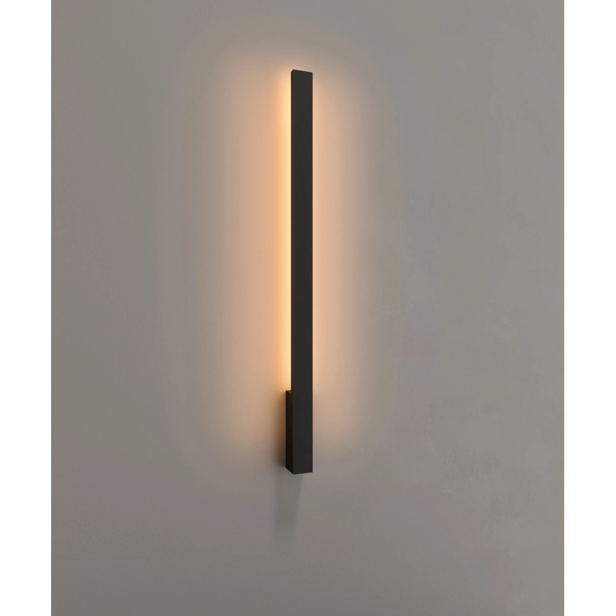MAXLIGHT W0459 - Applique da esterno KAPRUN LED/12W/230V CRI 93 IP65 nero