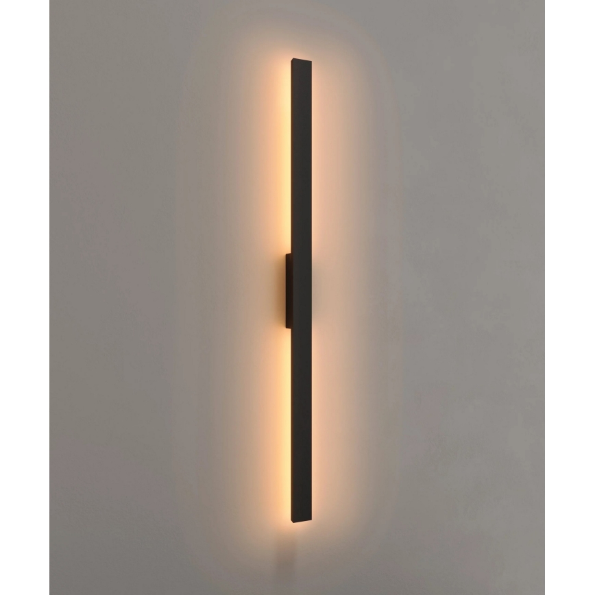 MAXLIGHT W0461 - Applique da esterno a LED PREDAZZO LED/20W/230V CRI 93 IP65 nero