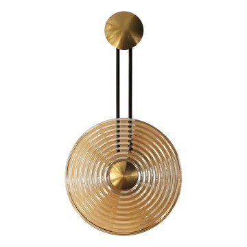 MAXLIGHT W0473 - Applique LED SING LED/8W/230V oro/beige fumé