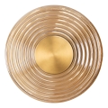 MAXLIGHT W0475 - Applique da parete LED LEONARDO LED/8W/230V oro/beige fumé