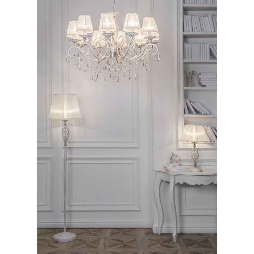 Maytoni ARM247-10-G - Lampadario a sospensione con catena GRACE 10xE14/40W/230V