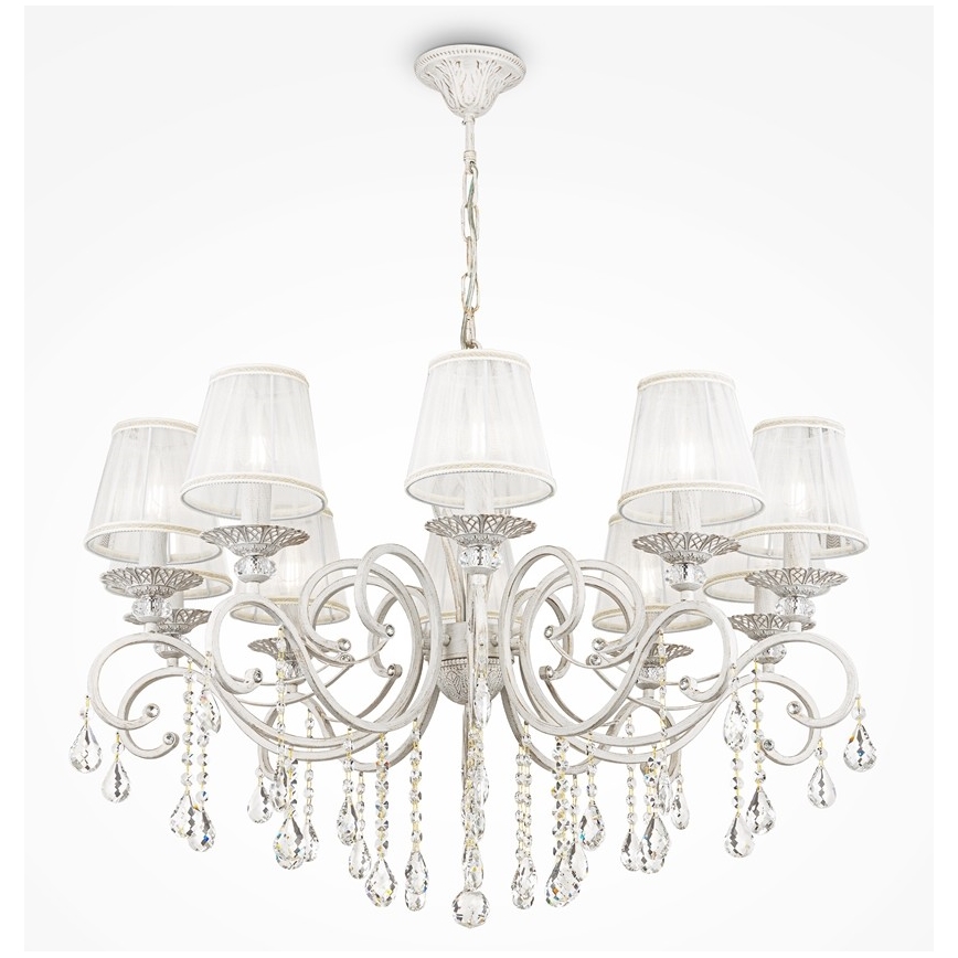 Maytoni ARM247-10-G - Lampadario a sospensione con catena GRACE 10xE14/40W/230V