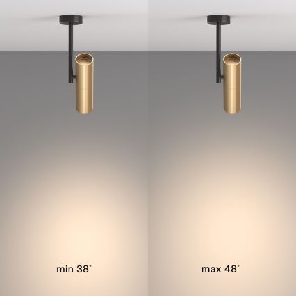 Maytoni C020CL-01GB - Faretto ELTI 1xGU10/50W/230V oro