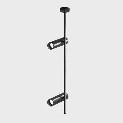 Maytoni C021CL-02B - Lampadario a sospensione con supporto rigido ELTI 2xGU10/50W/230V nero